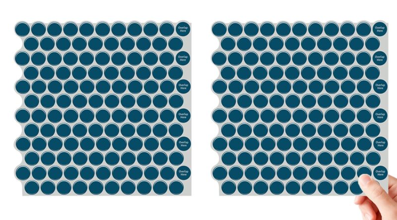 Get the Look of High-End Backsplash Tiles with 3D Tile Sticker